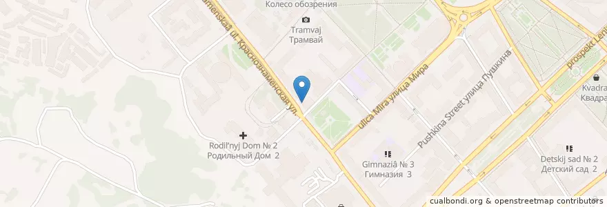 Mapa de ubicacion de Казан-Мангал en Russie, District Fédéral Du Sud, Oblast De Volgograd, Городской Округ Волгоград.