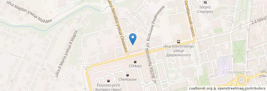 Mapa de ubicacion de Max Brau en Russia, Distretto Federale Centrale, Владимирская Область, Городской Округ Владимир.