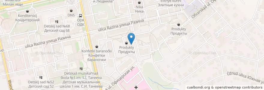 Mapa de ubicacion de Ленинский мировой суд en Rusia, Distrito Federal Central, Óblast De Vladímir, Городской Округ Владимир.