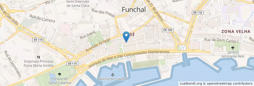 Mapa de ubicacion de Well.com en Португалия.
