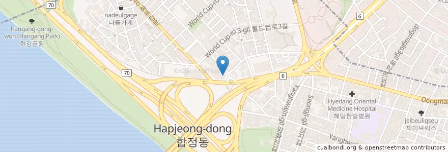 Mapa de ubicacion de 라이브 7089 (Live 7080) en کره جنوبی, سئول, 마포구, 합정동.