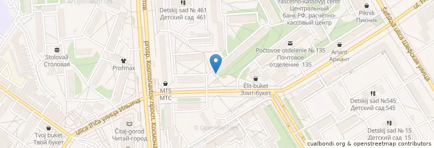 Mapa de ubicacion de YES en Russia, Уральский Федеральный Округ, Свердловская Область, Городской Округ Екатеринбург.