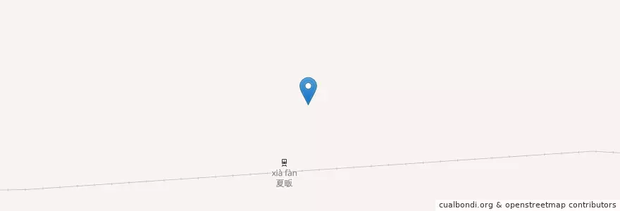 Mapa de ubicacion de 夏畈镇 en 中国, 江西省, 九江市, 瑞昌市 (Ruichang), 夏畈镇.