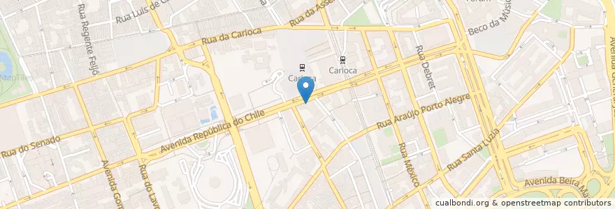 Mapa de ubicacion de Cooperativa Cultural de Esperantistas en 브라질, 남동지방, 리우데자네이루, Região Geográfica Imediata Do Rio De Janeiro, Região Metropolitana Do Rio De Janeiro, Região Geográfica Intermediária Do Rio De Janeiro, 리우데자네이루.