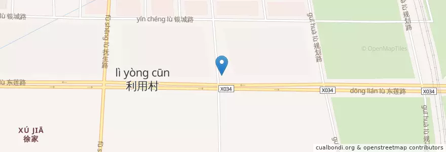 Mapa de ubicacion de 东新乡 en 中国, 江西省, 南昌市, 南昌县, 东新乡.