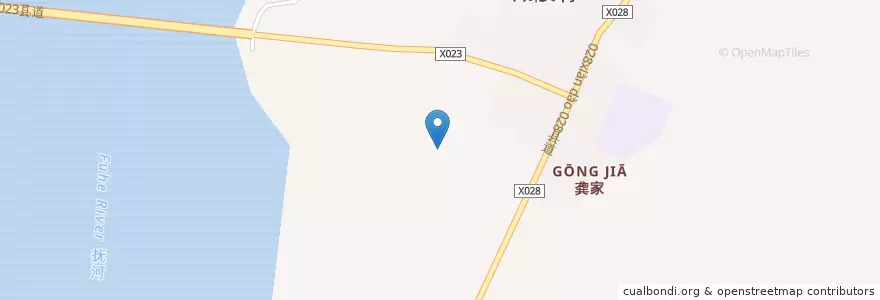 Mapa de ubicacion de 塔城乡 en Çin, Jiangxi, Nanchang, 南昌县, 塔城乡.