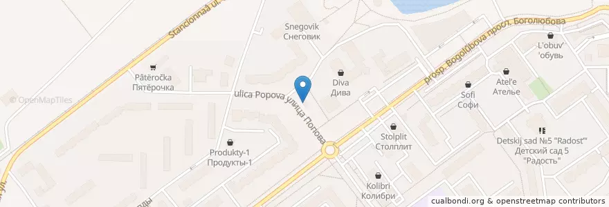 Mapa de ubicacion de Счастье en روسيا, Центральный Федеральный Округ, محافظة موسكو, Городской Округ Дубна.