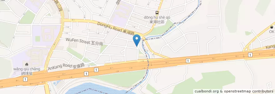 Mapa de ubicacion de 福德宮 en تایوان, 新北市, تایپه.