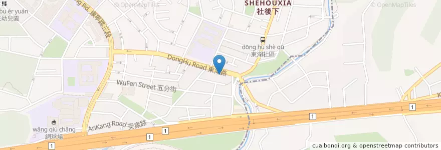 Mapa de ubicacion de 永和豆漿大王 en 臺灣, 新北市, 臺北市.