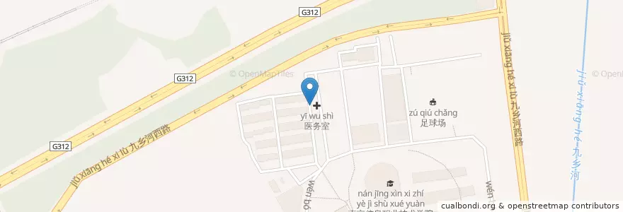 Mapa de ubicacion de 中国银行ATM en 中国, 江蘇省, 南京市, 棲霞区.