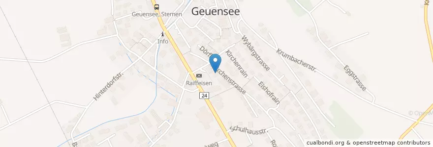 Mapa de ubicacion de Vladimir Perunski en Schweiz/Suisse/Svizzera/Svizra, Luzern, Geuensee.