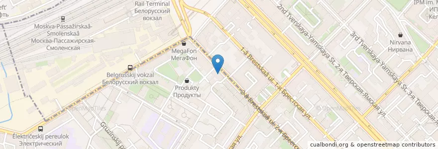 Mapa de ubicacion de Сихарули en روسيا, Центральный Федеральный Округ, Москва, Центральный Административный Округ, Тверской Район.