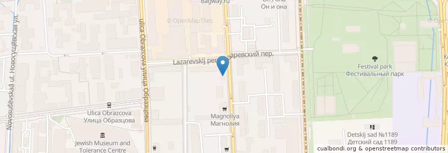 Mapa de ubicacion de Potato house en روسیه, Центральный Федеральный Округ, Москва, Район Марьина Роща.