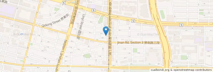 Mapa de ubicacion de DeRoot en Taiwan, New Taipei, Taipei, Da'an District.