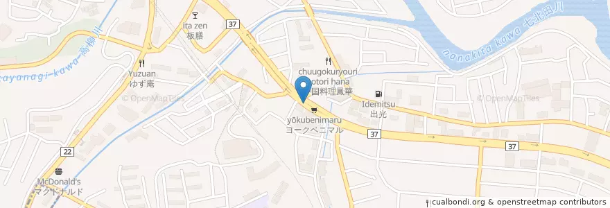 Mapa de ubicacion de 八乙女郵便局 en 日本, 宮城県, 仙台市, 泉区.
