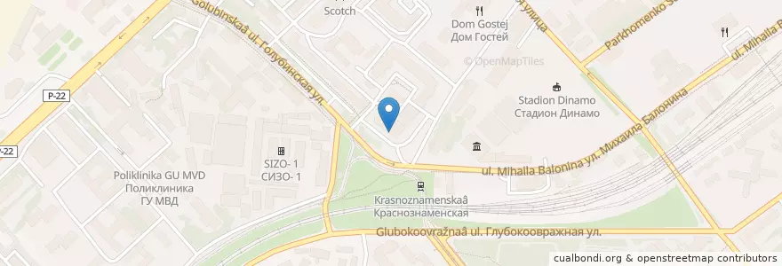Mapa de ubicacion de СпортБар en 俄罗斯/俄羅斯, 南部联邦管区, 伏尔加格勒州, Городской Округ Волгоград.
