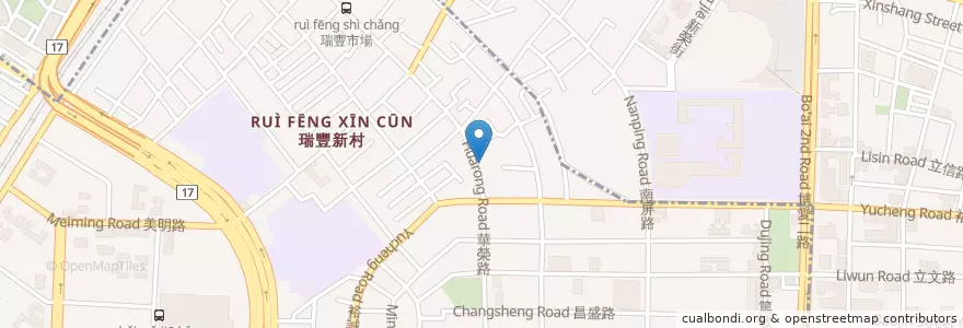 Mapa de ubicacion de 新世紀刷刷鍋 en Taiwan, Kaohsiung.