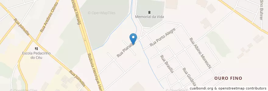Mapa de ubicacion de Escola Municipal Ana Maria Moro Redeski en Brasile, Regione Sud, Paraná, Região Geográfica Intermediária De Curitiba, Região Metropolitana De Curitiba, Microrregião De Curitiba, São José Dos Pinhais.