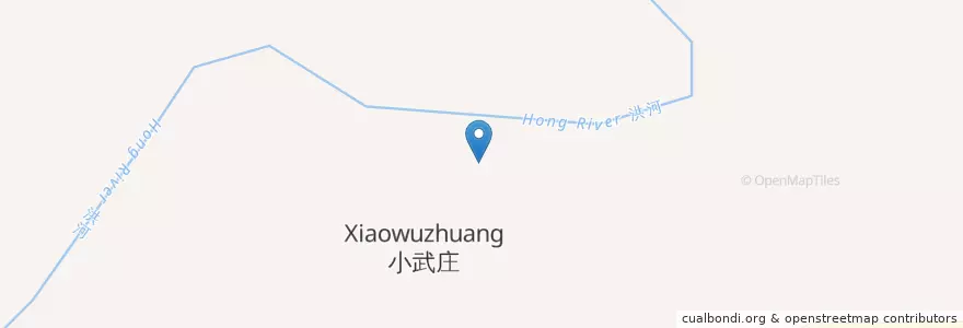 Mapa de ubicacion de 西平县 en 中国, 河南省, 驻马店市, 西平县.