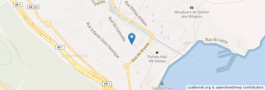 Mapa de ubicacion de Novo Banco en Portugal, Machico, Machico.