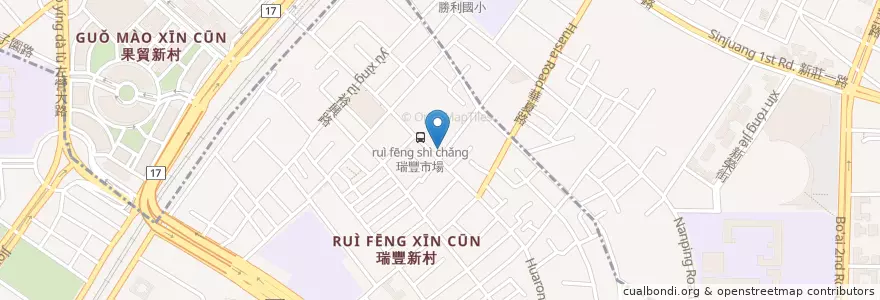 Mapa de ubicacion de 翰林牙醫診所 en Tayvan, Kaohsiung.