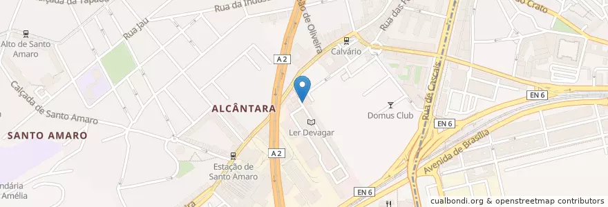 Mapa de ubicacion de Cantina LX en البرتغال, Área Metropolitana De Lisboa, Lisboa, Grande Lisboa, لشبونة, Alcântara.