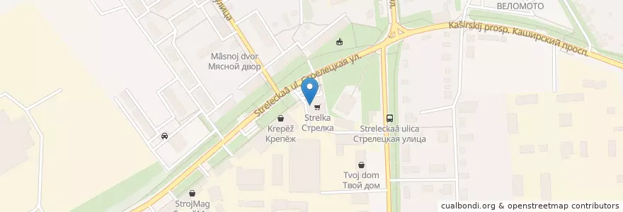 Mapa de ubicacion de Нео-Фарм en Rusia, Центральный Федеральный Округ, Московская Область, Городской Округ Кашира.