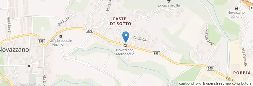 Mapa de ubicacion de Farmacia San Nicolao en İsviçre, Novazzano, Ticino, Circolo Di Stabio, Distretto Di Mendrisio, Circolo Di Stabio, Novazzano.