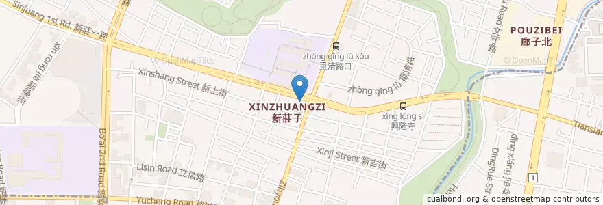 Mapa de ubicacion de 高雄市農會 en 臺灣, 高雄市, 左營區.