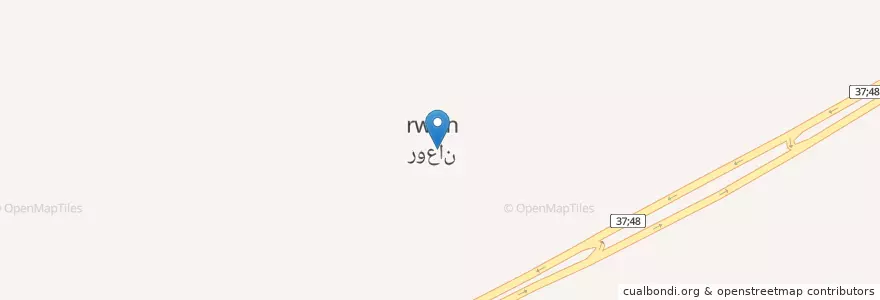 Mapa de ubicacion de روعان en إیران, محافظة همدان, شهرستان کبودرآهنگ, بخش مرکزی شهرستان کبودرآهنگ, سبزدشت, روعان.