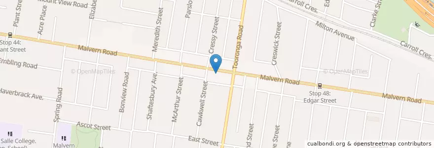 Mapa de ubicacion de Airlie Women's Clinic en Австралия, Виктория, City Of Stonnington.