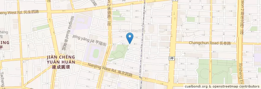 Mapa de ubicacion de Twinings en تایوان, 新北市, تایپه, 大同區.