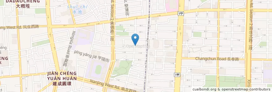 Mapa de ubicacion de Modern Mode en Taïwan, Nouveau Taipei, Taipei.