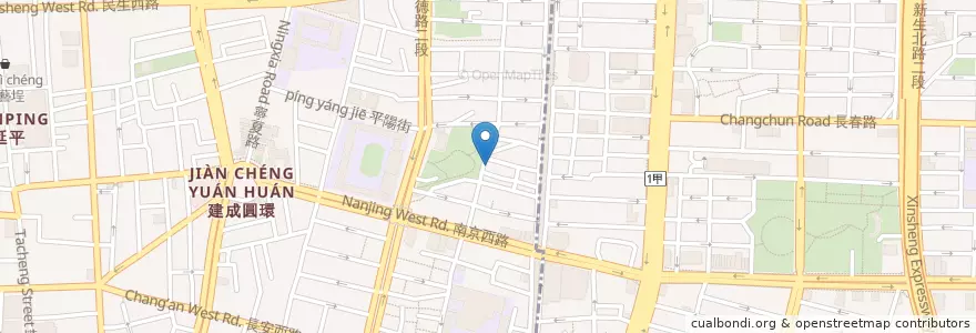 Mapa de ubicacion de 小器食堂 en Taiwan, New Taipei, Taipei, Datong District.