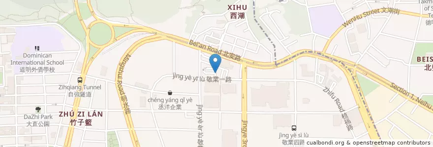 Mapa de ubicacion de 捷運劍南路站(2號出口) en 臺灣, 新北市, 臺北市.