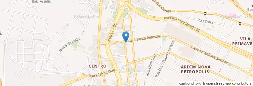 Mapa de ubicacion de Banco Mercantil do Brasil en Brasile, Regione Sudest, San Paolo, Região Geográfica Intermediária De São Paulo, Região Metropolitana De São Paulo, Região Imediata De São Paulo, São Bernardo Do Campo.