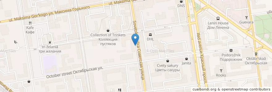Mapa de ubicacion de Старая улица en ロシア, シベリア連邦管区, ノヴォシビルスク州, ノヴォシビルスク管区.