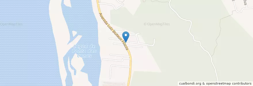 Mapa de ubicacion de Lo Stivale en Brasil, Región Sur, Santa Catarina, Microrregião De Florianópolis, Região Geográfica Intermediária De Florianópolis, Florianópolis.