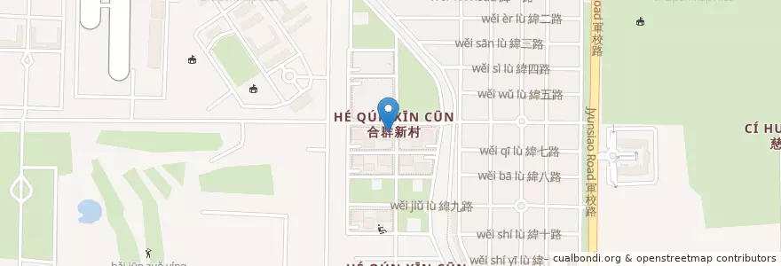 Mapa de ubicacion de 森森藥局 en Тайвань, Гаосюн, 左營區.