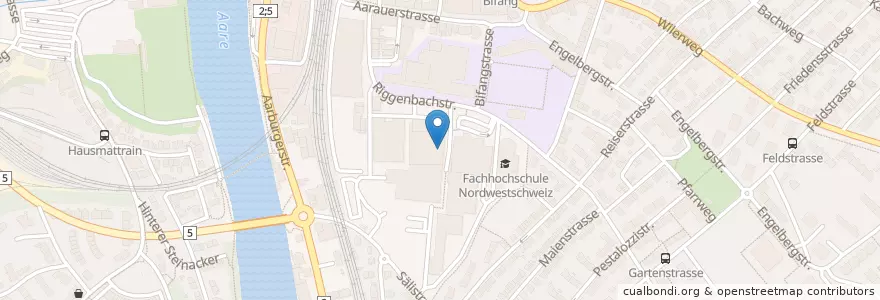 Mapa de ubicacion de Pallas Klinik en Switzerland, Solothurn, Amtei Olten-Gösgen, Bezirk Olten, Olten.