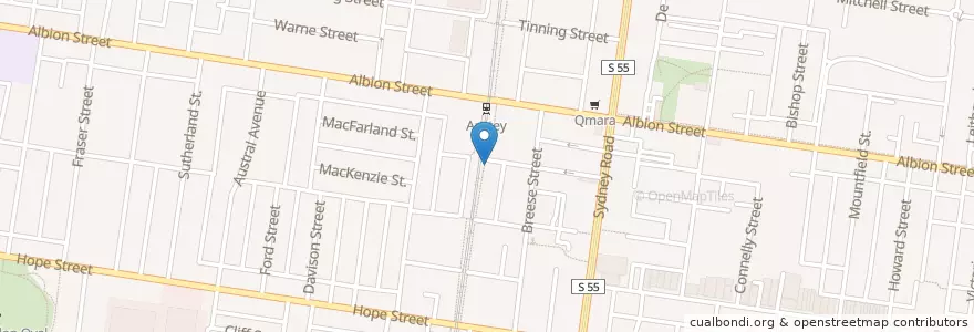 Mapa de ubicacion de Steam Junkies en 오스트레일리아, Victoria, City Of Moreland.