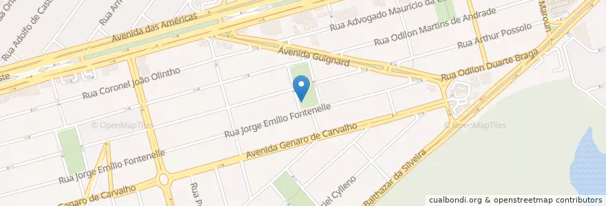Mapa de ubicacion de Praça Miguel Osório en Brasile, Regione Sudest, Rio De Janeiro, Região Metropolitana Do Rio De Janeiro, Região Geográfica Imediata Do Rio De Janeiro, Região Geográfica Intermediária Do Rio De Janeiro, Rio De Janeiro.