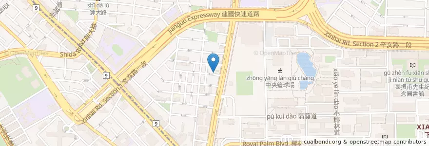 Mapa de ubicacion de 蘇活義大利麵坊 en 臺灣, 新北市, 臺北市.