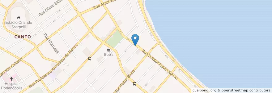 Mapa de ubicacion de Lara en البَرَازِيل, المنطقة الجنوبية, سانتا كاتارينا, Microrregião De Florianópolis, Região Geográfica Intermediária De Florianópolis, فلوريانوبوليس.