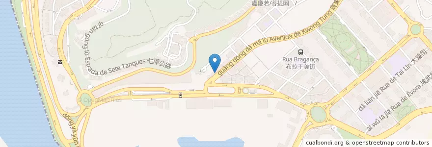 Mapa de ubicacion de 澳門商業銀行 Banco Comercial de Macau en Китай, Гуандун, Макао, Тайпа, 珠海市, Носса-Сеньора-Ду-Карму, Колоане, 香洲区, Сан-Франсиску-Шавьер.