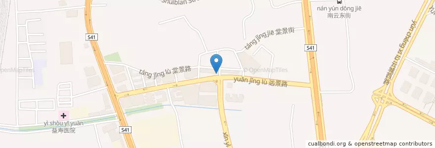 Mapa de ubicacion de KFC en Китай, Гуандун, Гуанчжоу, 白云区.