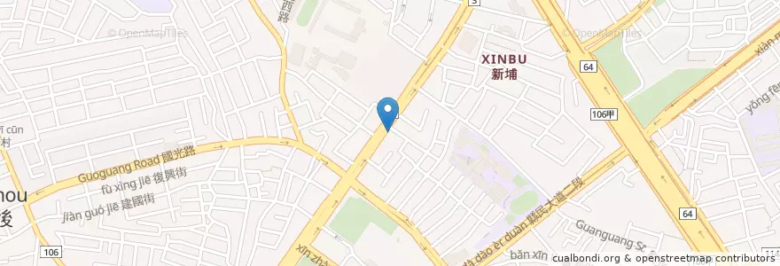 Mapa de ubicacion de 台達牙醫診所 en 台湾, 新北市, 板橋区.