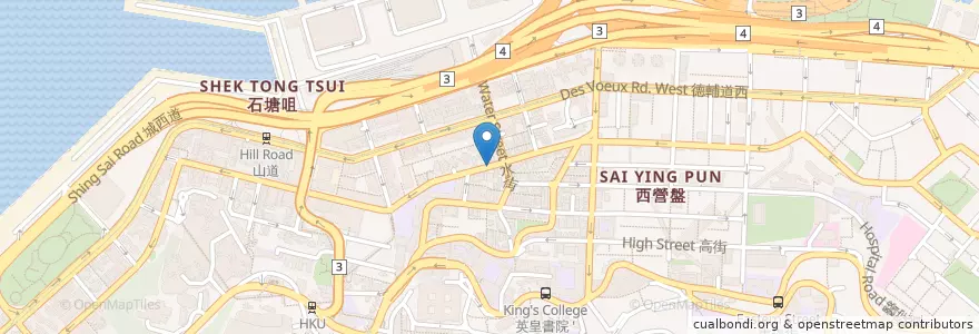 Mapa de ubicacion de 書湘門第 Cafe Hunan en 中国, 广东省, 香港 Hong Kong, 香港島 Hong Kong Island, 新界 New Territories, 中西區 Central And Western District.