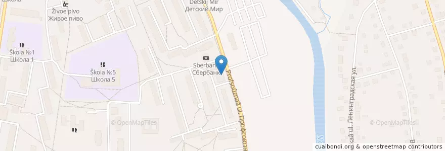 Mapa de ubicacion de Отделение связи №143306 en Rusland, Centraal Federaal District, Oblast Moskou, Наро-Фоминский Городской Округ.