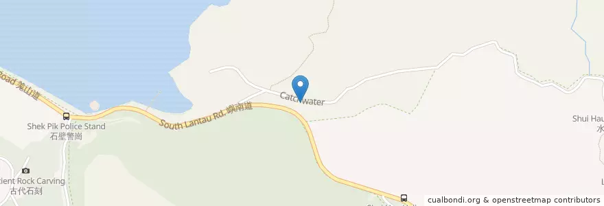 Mapa de ubicacion de 石壁燒烤區一號場 Shek Pik Barbecue Area Site No.1 en Çin, Hong Kong, Guangdong, Yeni Bölgeler, 離島區 Islands District.